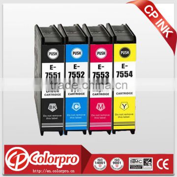 T7551 T7552 T7553 T7554 compatible ink cartridge used for epson WorkForce Pro WF-8090 DTW