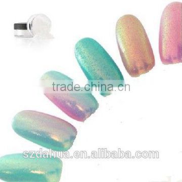 DAHUA Professional nail acrylic glitter powder for nail beauty salon acrylic glitter powder nail uv gel colorful glitter gel