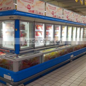 Supermarket Display Freezer dual temperature Factory