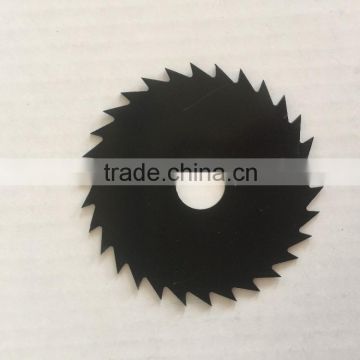 Small type tct circular saw blade for cutting metals