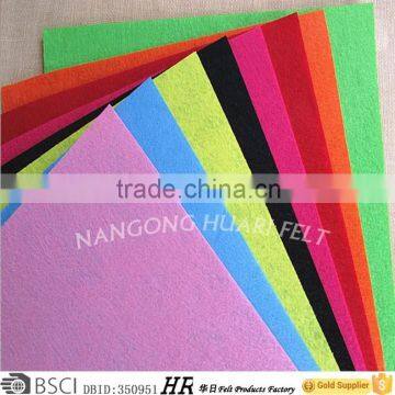 Different Colored polyester felt