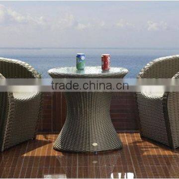 WICKER COFFEE SET ,WICKER POLY RATTAN CHAIR WITH CHEAP PRICE AND NEW DESIGN