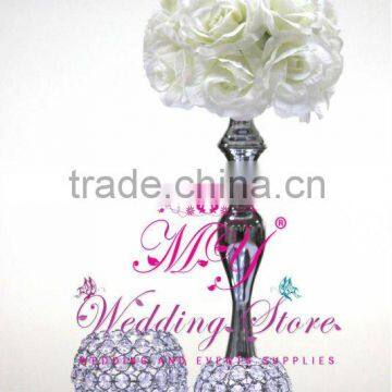 wedding decoration crystal beads flower holder