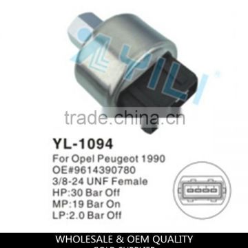 YL-1094 pressure switch for passange car PEUGEOT OE#9616390780 high and low pressure