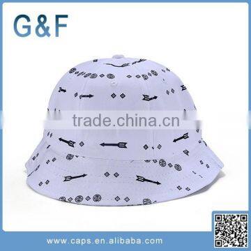 Hot Sale Cheap White Bucket Hat With Stocks