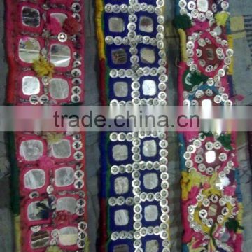belly dancers belts with mirror work