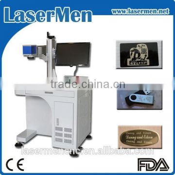 fiber laser marking machine for carbon steel / metal laser etching machine LM-20