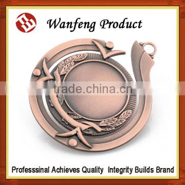 2015 New Style Customized Cheap Souvenir Sport Metal Medal with Ribbon Menufacture Supply