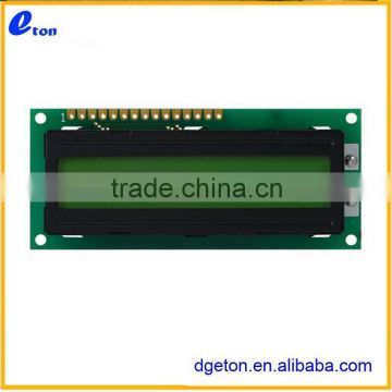16X1 CHARACTER / LED BACKLIGHT LCD MODULE FOR INJECTION MACHINE