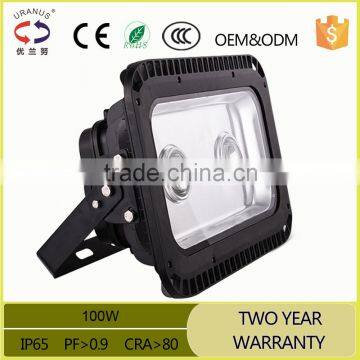 High Quality Outdoor 100w LED Flood Light IP65 AC 85-265V ROHS CE Approved