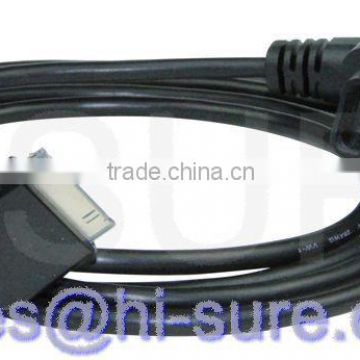 OBD16P FEMALE to 30P 90Degree cable for IPAD