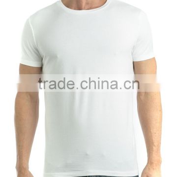 wholesale plain white 100% cotton t shirts for men