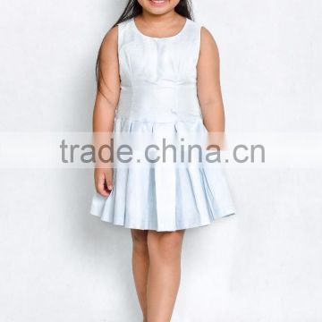 Girl Burlap Khaki Dress Children