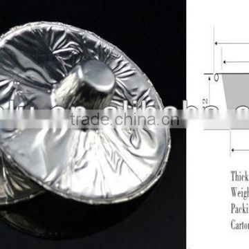 3.5" Round Aluminium foil lids for aluminium foil container ZHONGBO