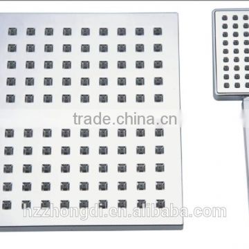 abs plastic shower head and hand held shower with high quality