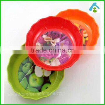 colorful small plastic baskets