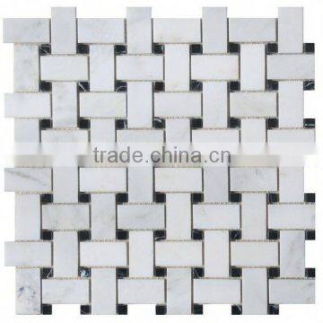 MS-WM-WMBM marble mosaic square pattern