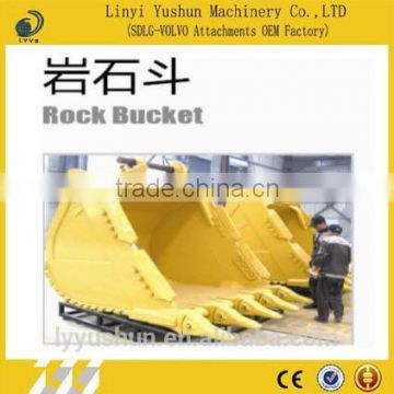 1.5m3 Big Rock Bucket, New Excavator Rock Buckets Sale For Hitachi Customized Color