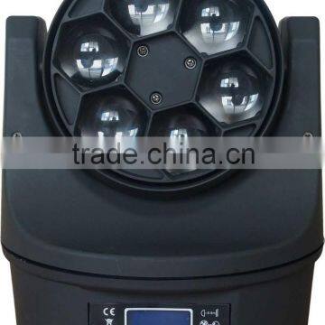 moving head 6pcs light mini b-eye rgbw led light