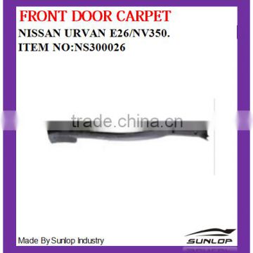 new products auto body parts front door carpet NS300026 for NS Urvan E26/NV350 2013 up