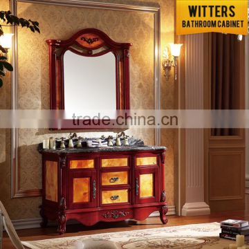 2015 new design antique bathroom vanity cabinet