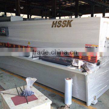 stainless steel sheet cutting machine CNC shearing machine QC12K-6*4000