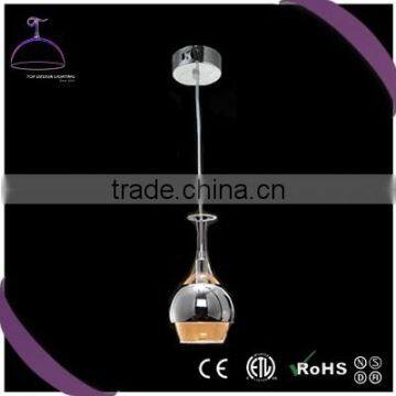 metal shade silver davit pendant light