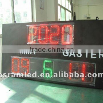 sales product programmable tennis/badminton/football led digits scoreboard