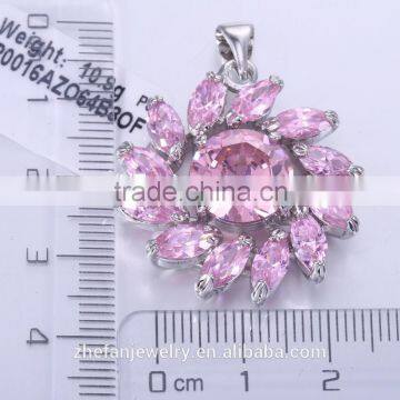 Jewellery shop pendant jewelry design in pure silver supplier