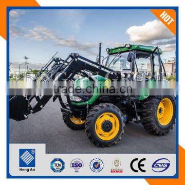 50hp 4wd farm tractor with front loader