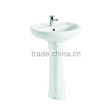 Best price for pedestal type ceramic washing basin