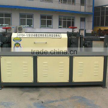 Electric engine GTQ4-12 CNC wire straightening and cut off machine