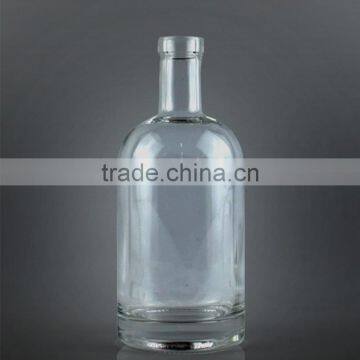 1 Liter Crystal Clear Glass Wine Bottle, Custom Whisky Bottle Wholesale