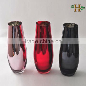 silver glass vases