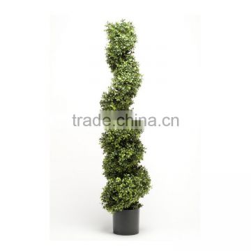 Artificial Green Boxwood 150CM Spiral Potted Topiary Trees