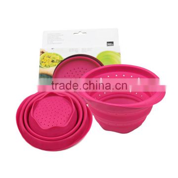 BSF-006A collapsible silicone basket