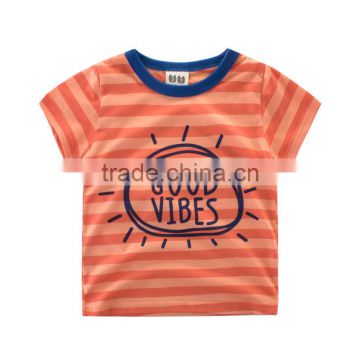 Summer 1-10Y Kids Boys Sports Tee Shirt Child Short-Sleeved T-shirt