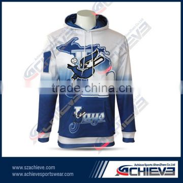 Professional winter snowboard blank pullover hoodies/sweatshirt with custom printed