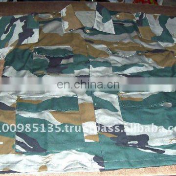 army camouflage uniform