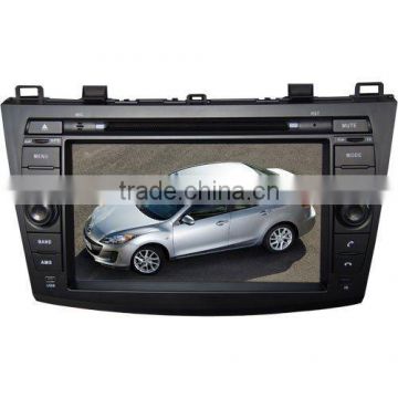 7" 2-Din Car media system and GPS navigation for Mazda 3 with 8CD virtual,USB,SD,FM,TV and Arabic