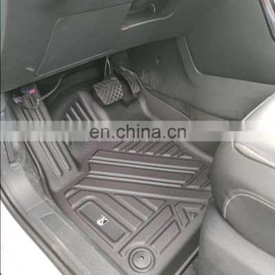 Auto foot mat carpet custom 3d luxury car mat for Chevrolet TRACKER 2019-2020