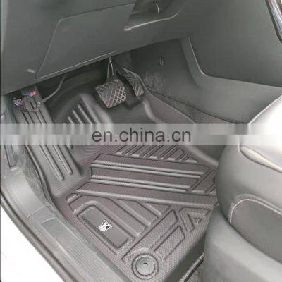 Auto foot mat carpet custom 3d luxury car mat for Chevrolet TRACKER 2019-2020