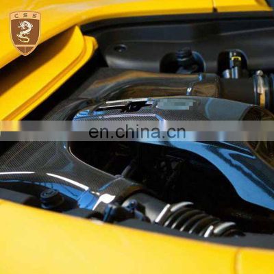 New Arrival Carbon Fiber Replacement Air Intake Box Cover For Ferra-ri 488