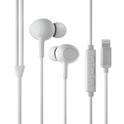 MFi certified digital headset in-ear wired stereo earphone with lightning connector  for iPhone 13/13 Pro