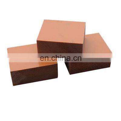 1000*2000mm Insulation Bakelite Sheet 0.5-100mm Thickness Orange Phenolic Resin Bakelite Plate