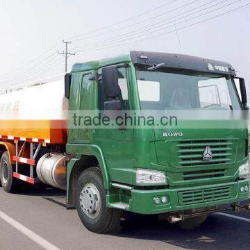 SINOTRUK HOWO 5000 litres water tanks trucks for sale