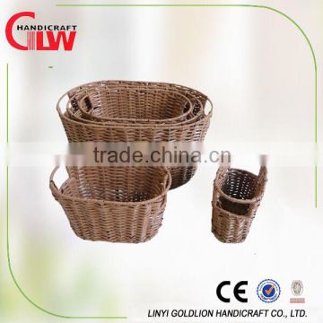 SET OF 5 PVC BASKET, storage basket, soft basket