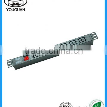 19'' IEC Outlet PDU Socket with switch