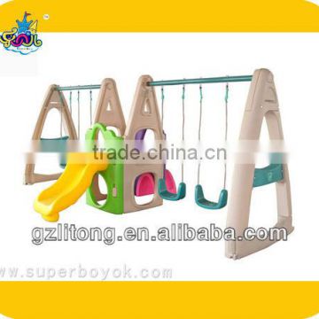 Kindergarten Plastic Swing Set 7-10t