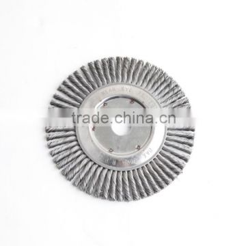 cable twist knot wheel brushes